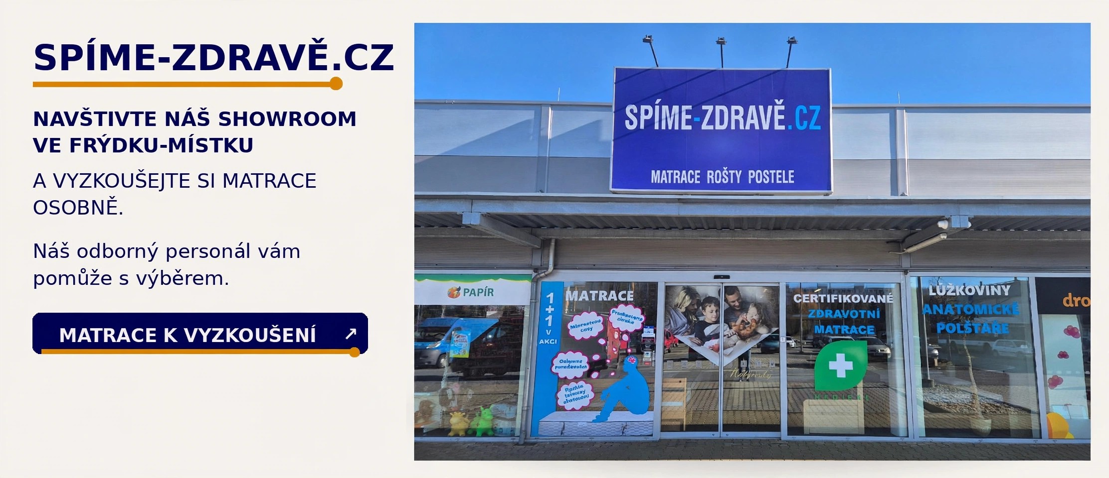banner prodejna bez tečky